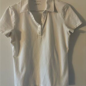 Talbots Kids Cream Polo Shirt